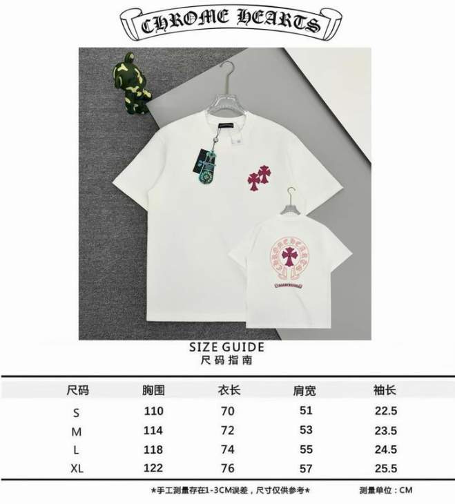 Picture of Chrome Hearts T Shirts Short _SKUChromeHeartsS-XLm6tx0818006